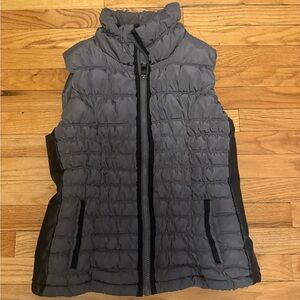 Marc New York Charcoal/Green Puffer Vest